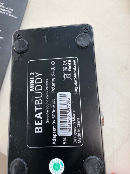 Singular Sound Beatbuddy Mini Ritmebox V2 - B-stock