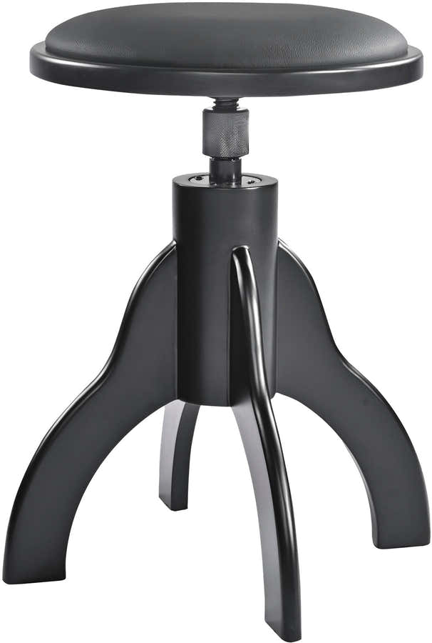 Tabouret de piano 13850 Noir mat