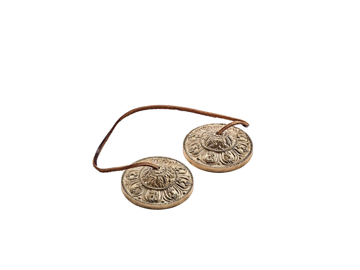 TINGSHA-or - Cymbalette Tingsha 3.15" (8 CM) Ornamental