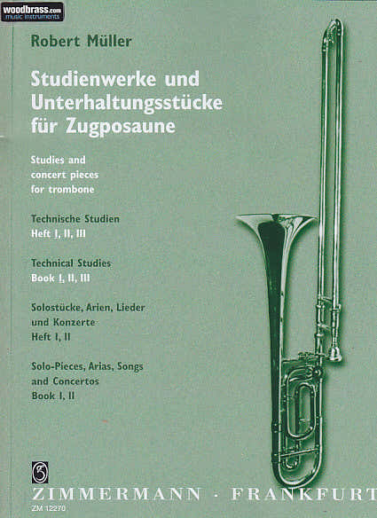 Muller Robert - Technische Studien Fur Posaune Vol.1