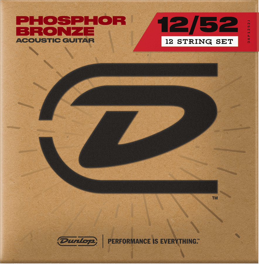 DAP1252j Phosphor Bronze Medium 12C 12-52