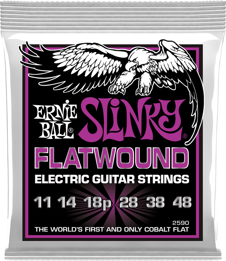 2590 Filet Plat Power Slinky Flatwound 11 - 48