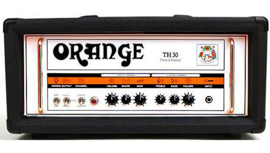 Thunder Tête 30W Guitare 2 Canaux Noire