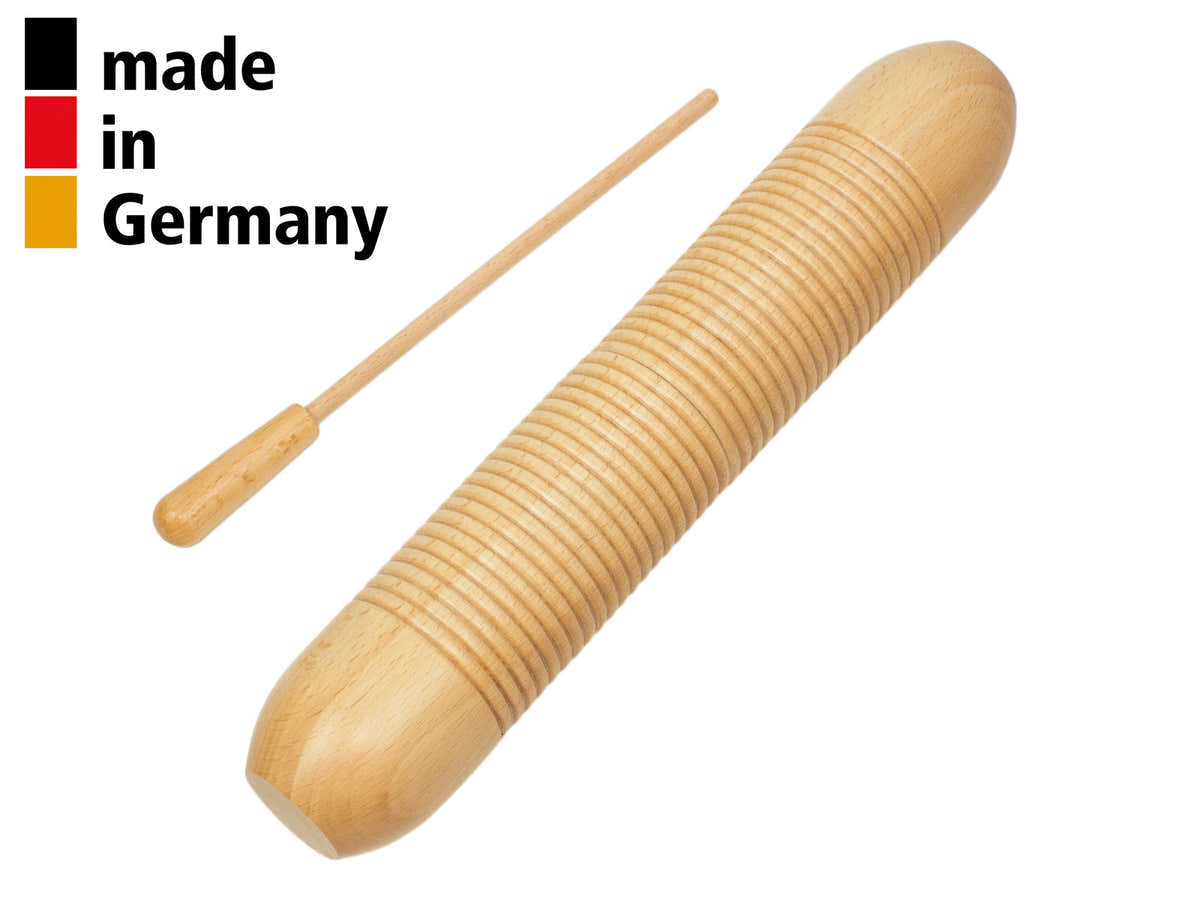 Guiro 31CM Avec Grattoir - 3+