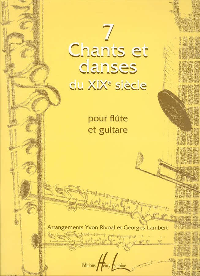 Chants et Danses Du Xixe (7) - Flûte et Guitare