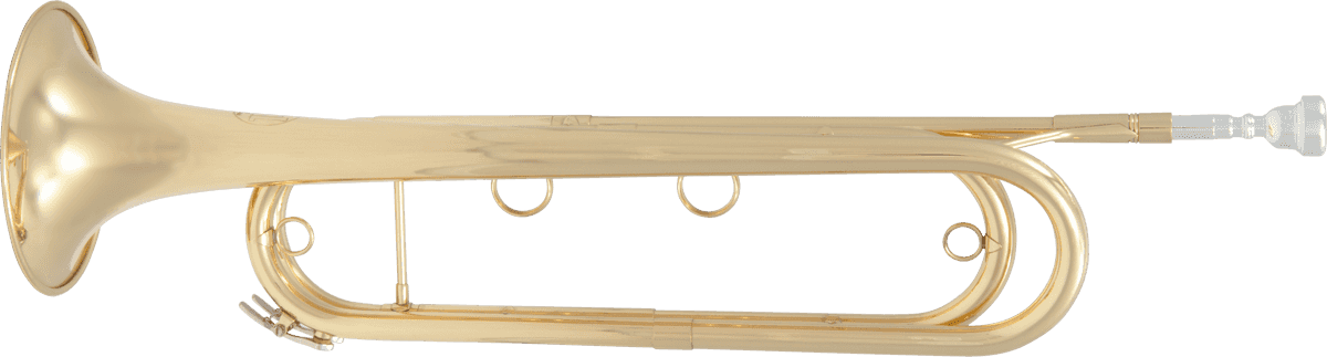 CAVALRY TRUMPET MIB - VERNISHED BRASS - GIGBAG