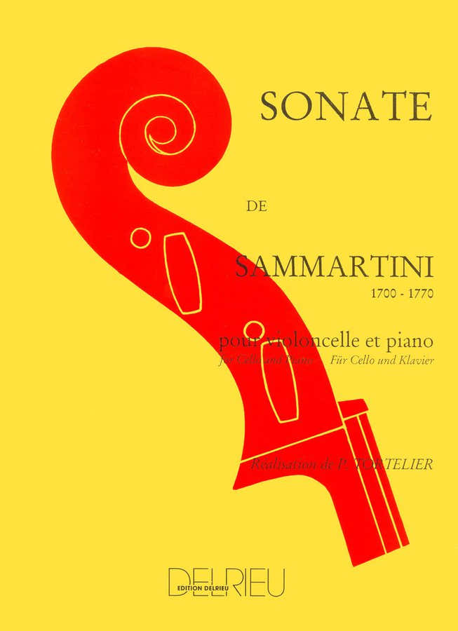 Sammini - Sonate En Sol Maj. - Violoncelle Piano