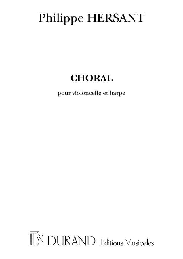 Hersant P. - Koraal - Cello