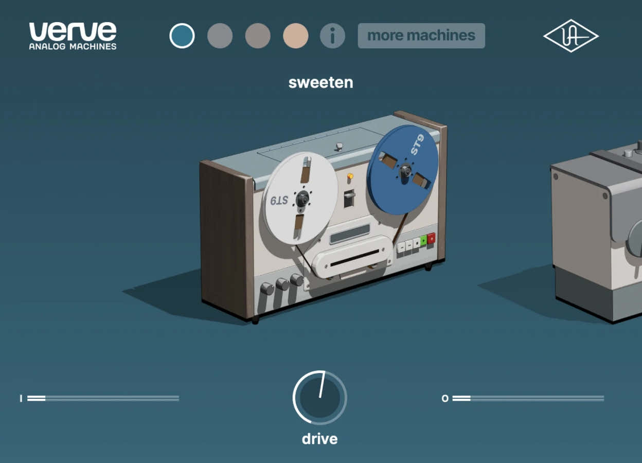 UAD Verve Analog Machines