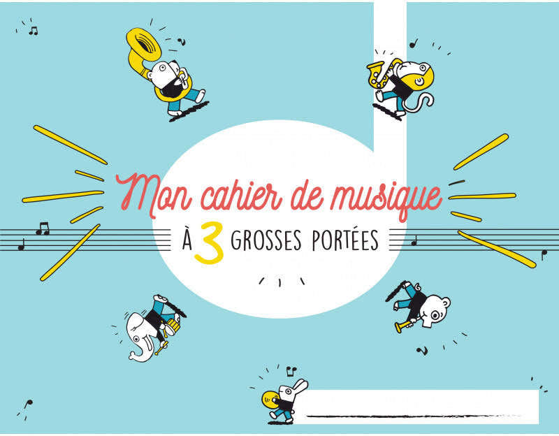 Cahier De Musique 3 Portées