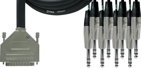 Interfacekabel SUB-d/8 Stereo Jack 5 M