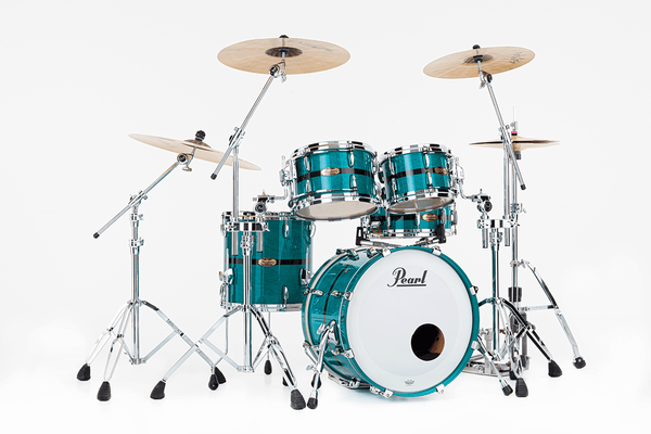 Pearl MASTERS MAPLE PURE FUSION 20 AQUA TURQUOISE STRIPE