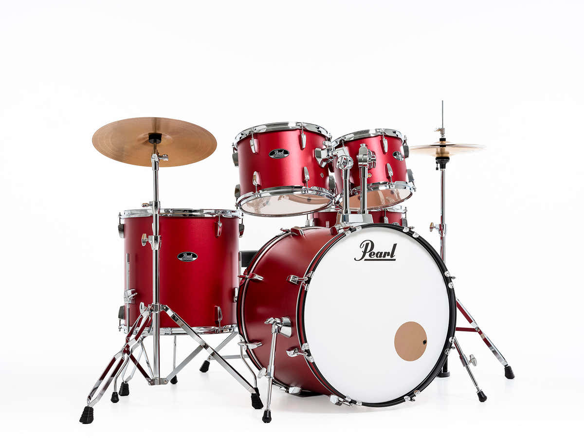 Roadshow Fusion 20 + Pack Solar Sabian Matte Red