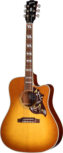 Gibson Acoustic Hummingbird Standard EC Heritage Cherry Sunburst Modern