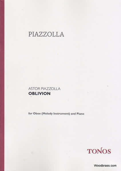 Tonos PIAZZOLLA A. - OBLIVION - HAUTBOIS ET PIANO