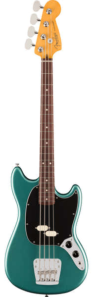 Fender American Professional Classic Mustang Bass RW Faded Sherwood Green Metallic - Gereviseerd