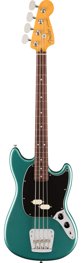 American Professional Classic Mustang Bass RW Faded Sherwood Green Metallic - Reconditionné