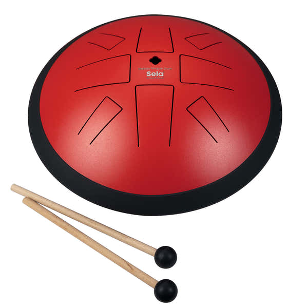 Sela Percussion Melody Tongue Drum 10" C Pygmy Red