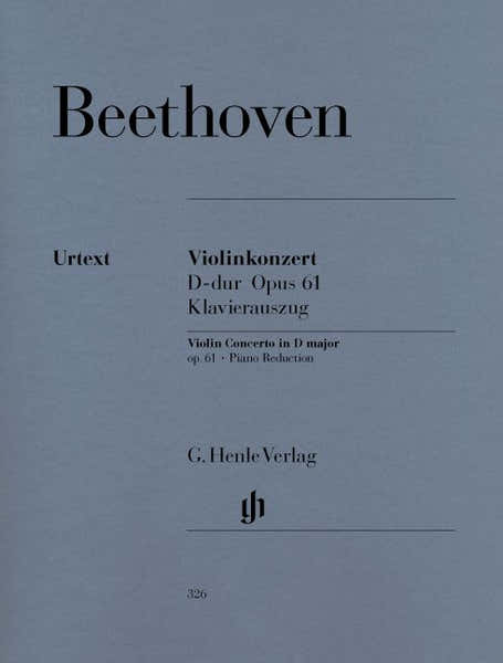 Beethoven L.V. - Concerto D Major Op. 61 For Violin And Orchestra