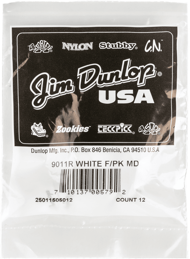 12 x Doigts Medium Blancs