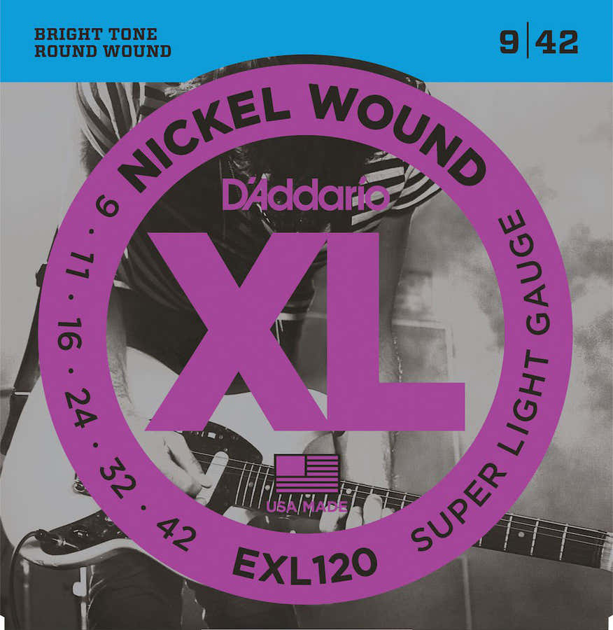 EXL120 Nickel Wound Super Light 9-42