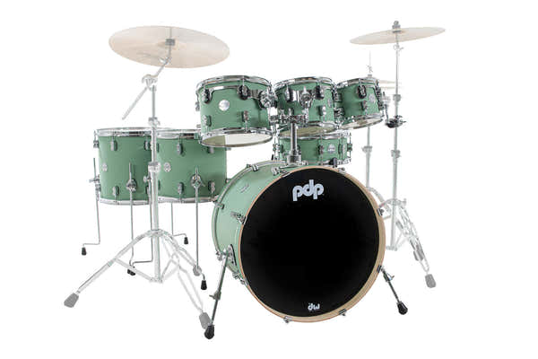 PDP By DW Concept Maple Finish Ply CM7 Kit 22" Satin Seafoam