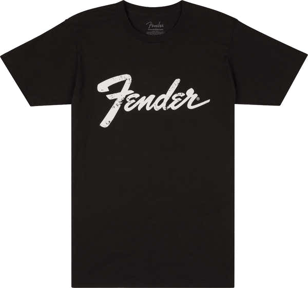 Fender Logo Date Back Tee Black XXL