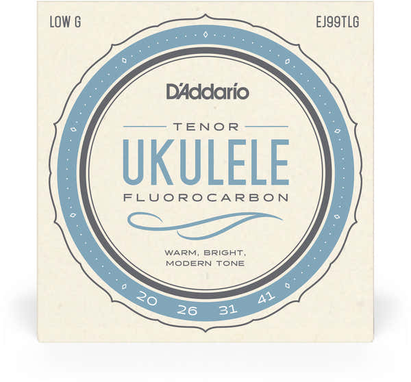 D'ADDARIO EJ99TLG Cordes pour Ukulélé Ténor Sol Grave