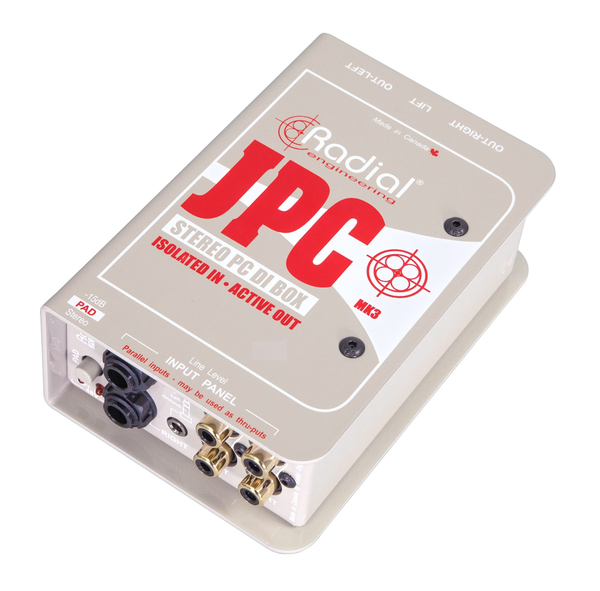 Radial JPC DI actief PC/geluidskaarten