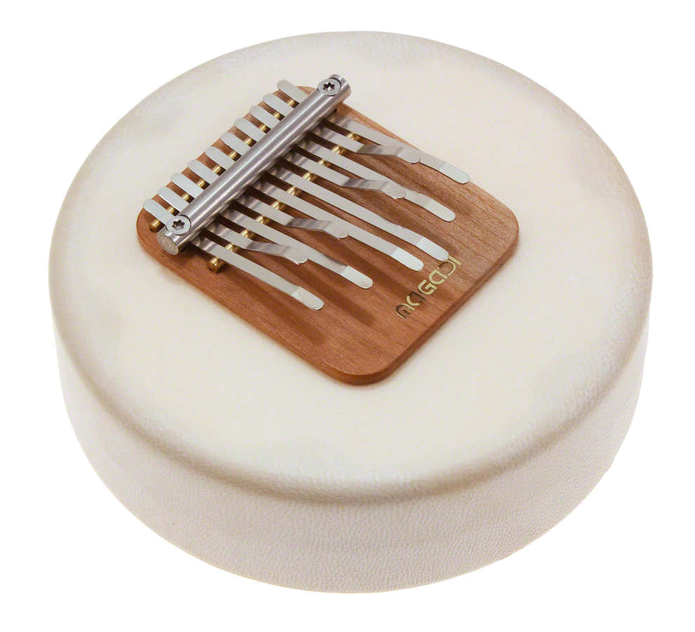 Moon Kalimba Peau Naturelle 10 Lames Do Penta