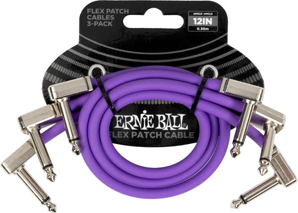 Cable Patch Flex 30CM - Pack 3 Violet