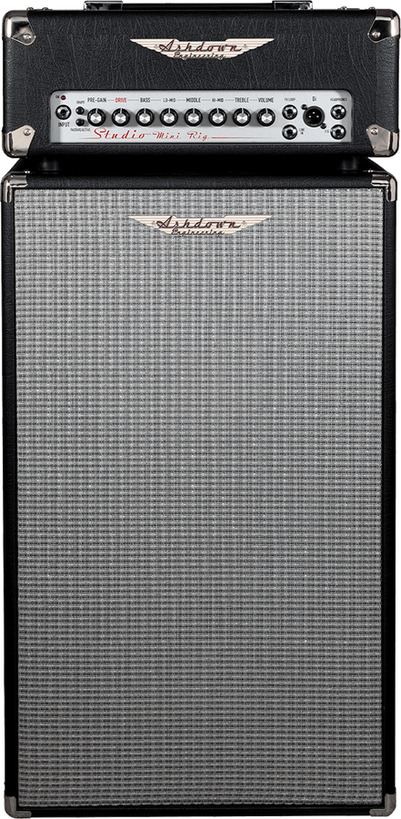Studio Mini Rig Versterkertop + Cabinet 2 X 10" 250W