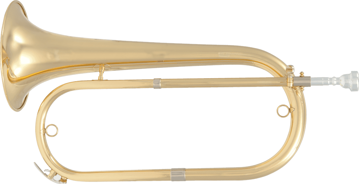 Bugle naturel Dib - Laiton Verni - Avec Gigbag