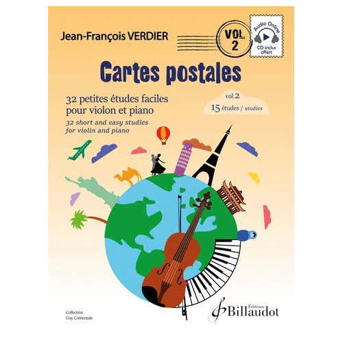 Verdier J.F. - Cartes Postales Violon Vol. 2