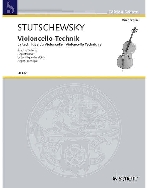 Stutschewsky - La Technique Du Violoncelle - Violoncelle