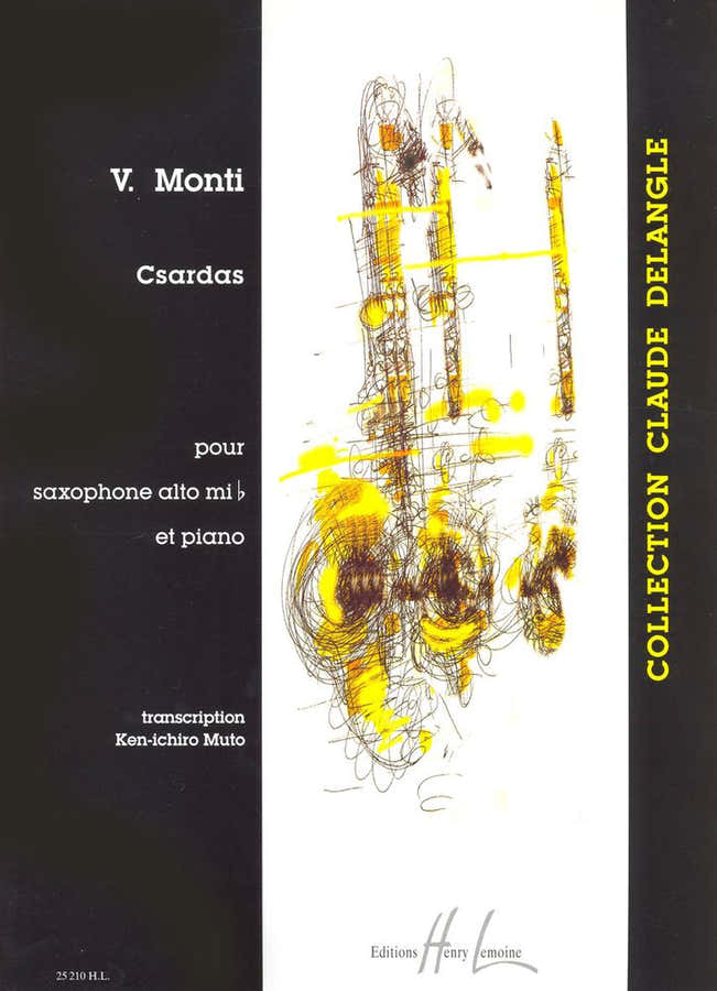 Monti Vittorio - Czardas - Es-saxofoon en Piano