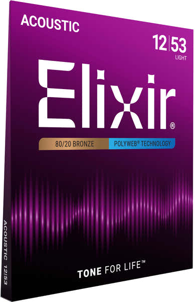 Elixir ACOUSTIC POLYWEB LIGHT 12 16 24 32 42 53