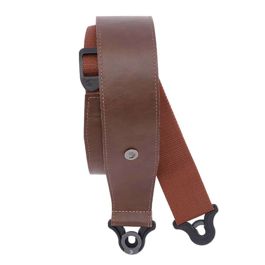 Sangle en Cuir Confort Auto Lock Brown