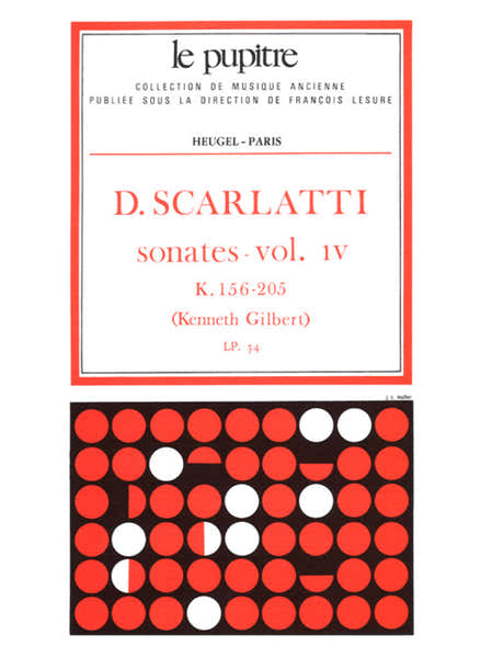 Heugel Scarlatti D. - Sonates Vol.iv (K.156 - K.205)