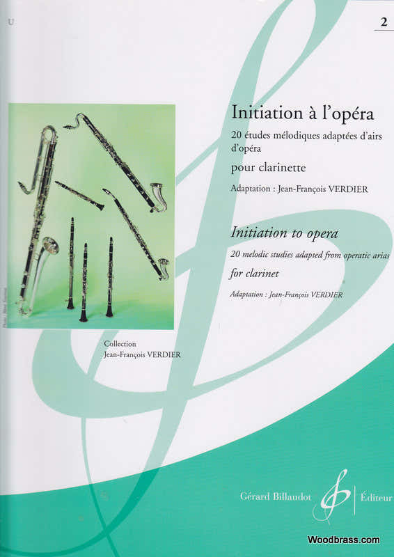 Verdier J.F. - Initiation A L'opera Deel 2 - Klarinet