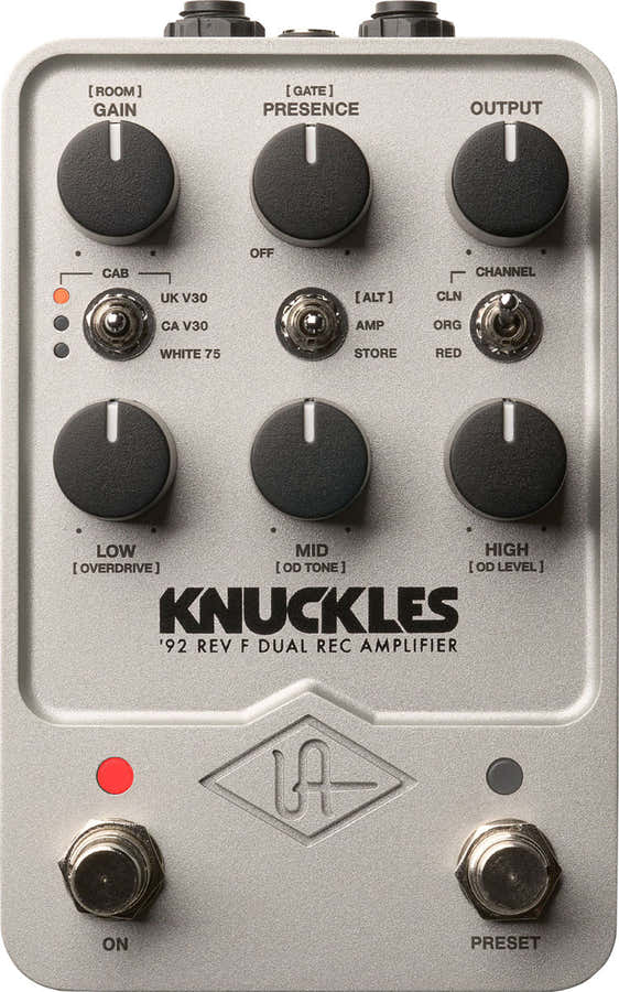 UAFX Knuckles '92 Rev F Dual Rec Amplifier