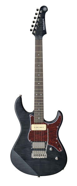 Yamaha Pacifica611Vfm Transparant zwart