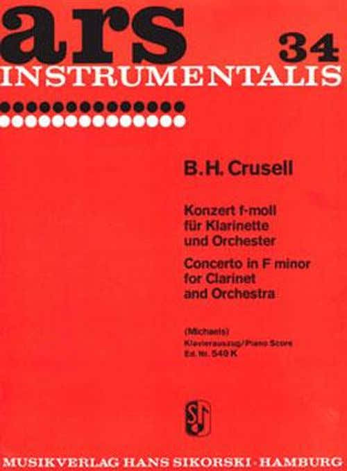 CRUSELL B. - CONCERTO OP.5 - CLARINETTE & PIANO