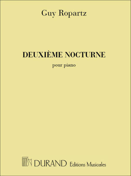 Ropartz - Nocturne N 2 - Piano