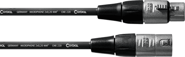 Microfoonkabel XLR 50 CM