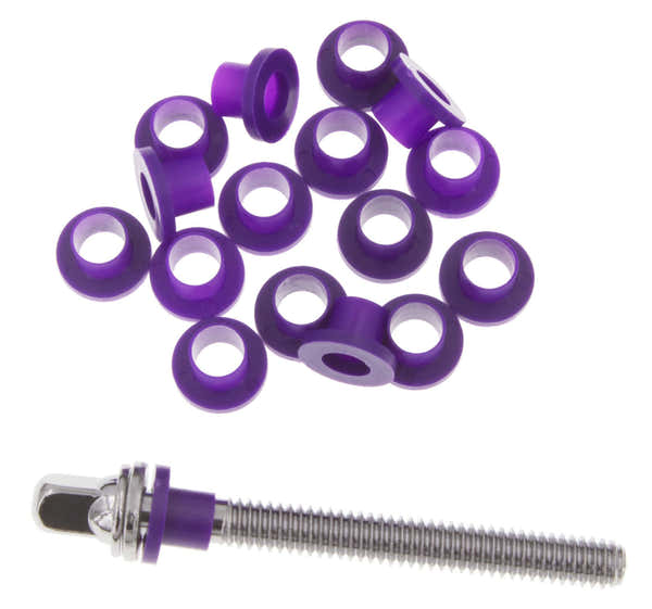 Danmar TRW100P Rondelles Nylon Pour Tirants Violet X100