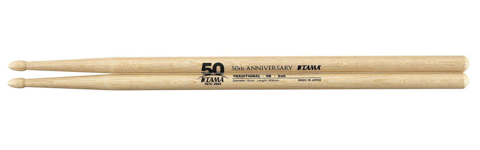 50TH LTD Drumstok van eikenhout 5B