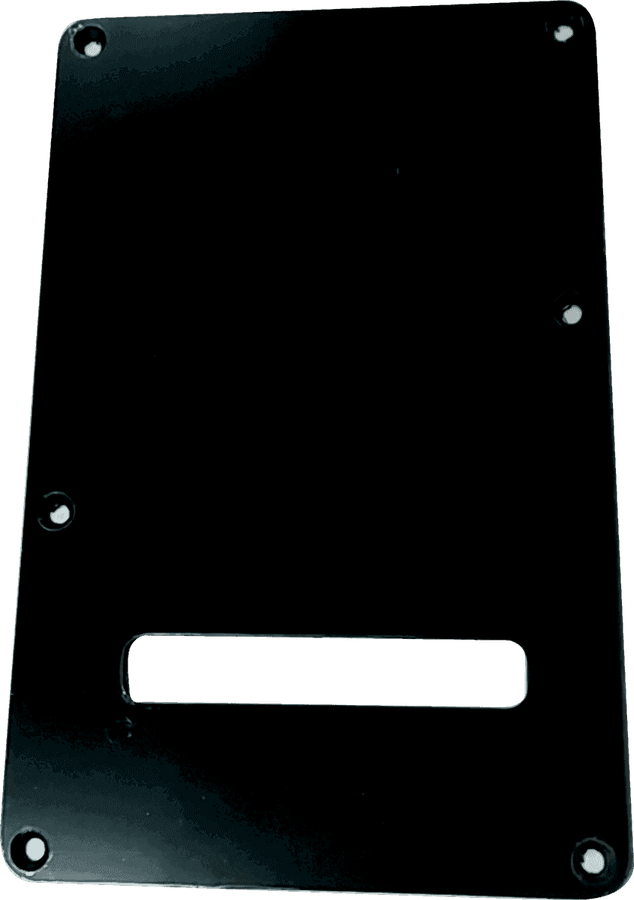 Plaques de Protection Strat Arrière Noire