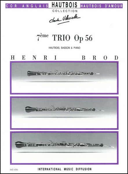 Imd Eges Brod - 7Eme Trio Op.56 - Hautbois Basson Piano