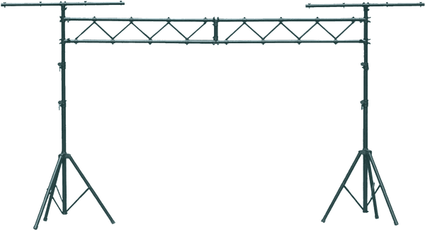 Quiklok STS14 - Deux Stands Lumiere Trepied Avec Pont Noir
